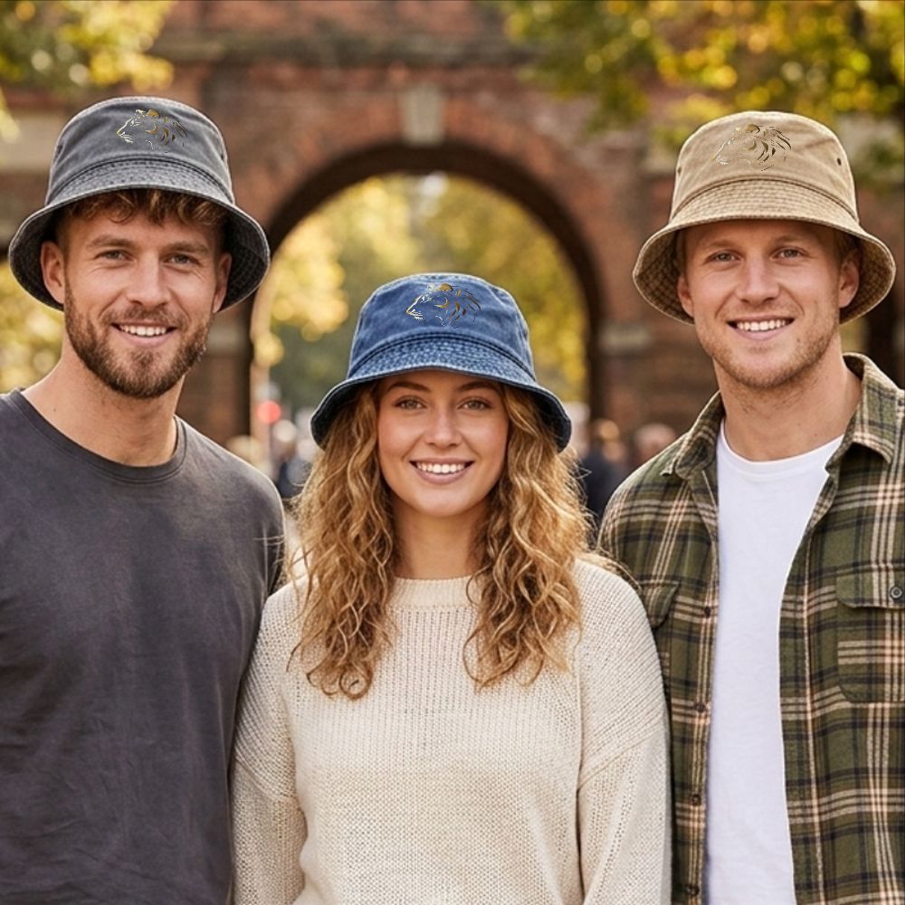 Outdoor Adventure Festival - 1 stuk gouden leeuw abstracte unisex-emmerhoed