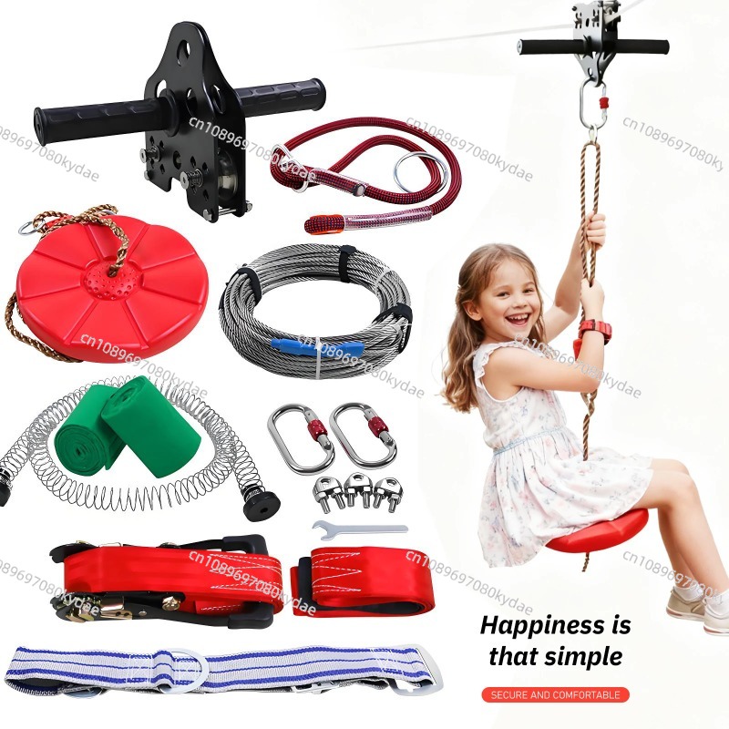 Outdoor Adventure Zipline - Kinder Zip Line Set voor Buiten,