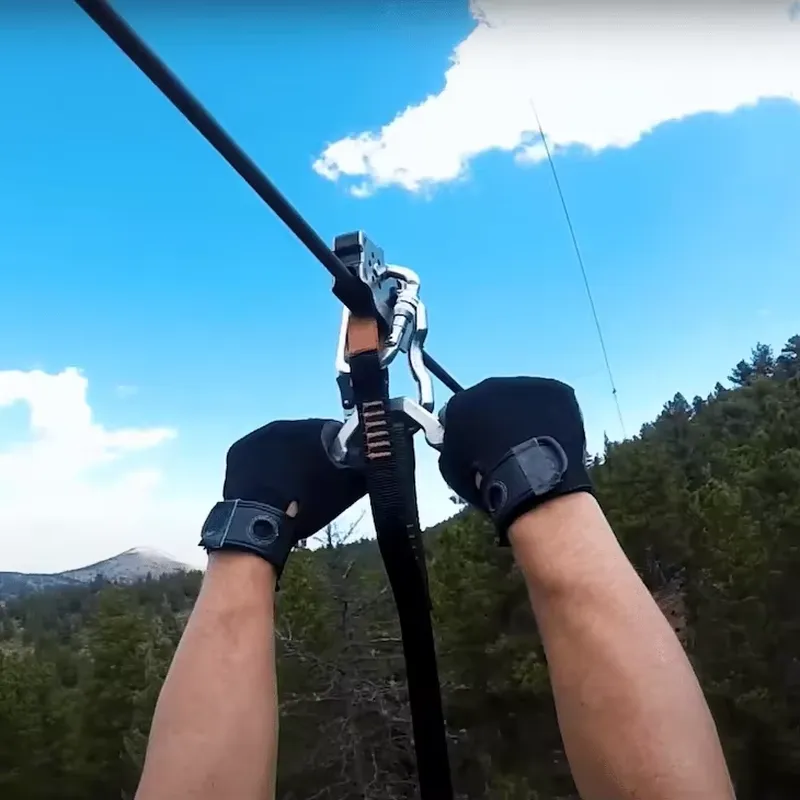 Op maat gemaakte zware jungle- - Outdoor Adventure Zipline recensie en prijs
