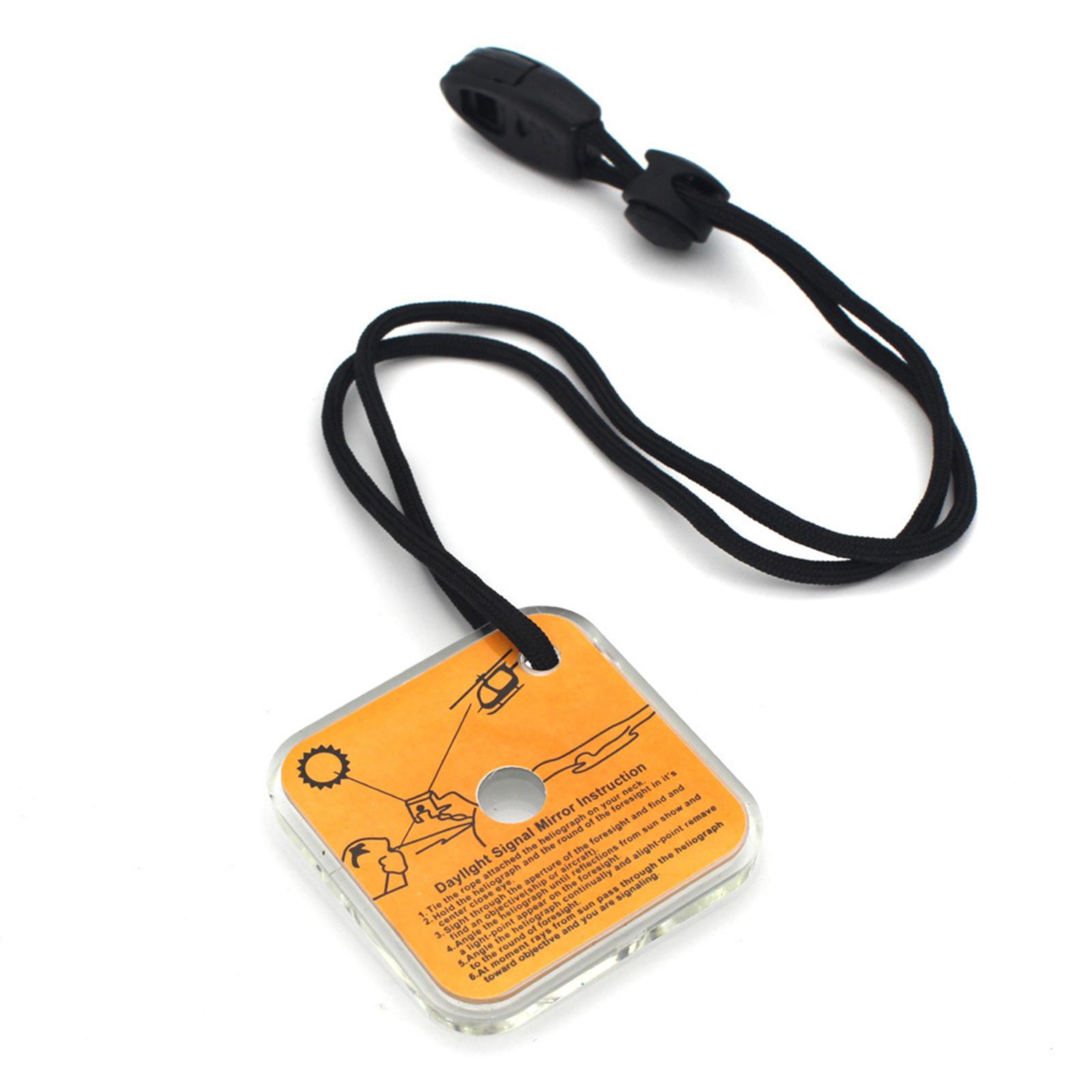 Draagbare noodsignaalspiegel R - Outdoor Adventure Activities recensie en prijs