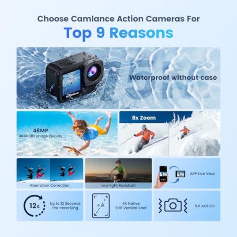 Mini bodycam, 2K actioncam, me - Outdoor Adventure Activities recensie en prijs